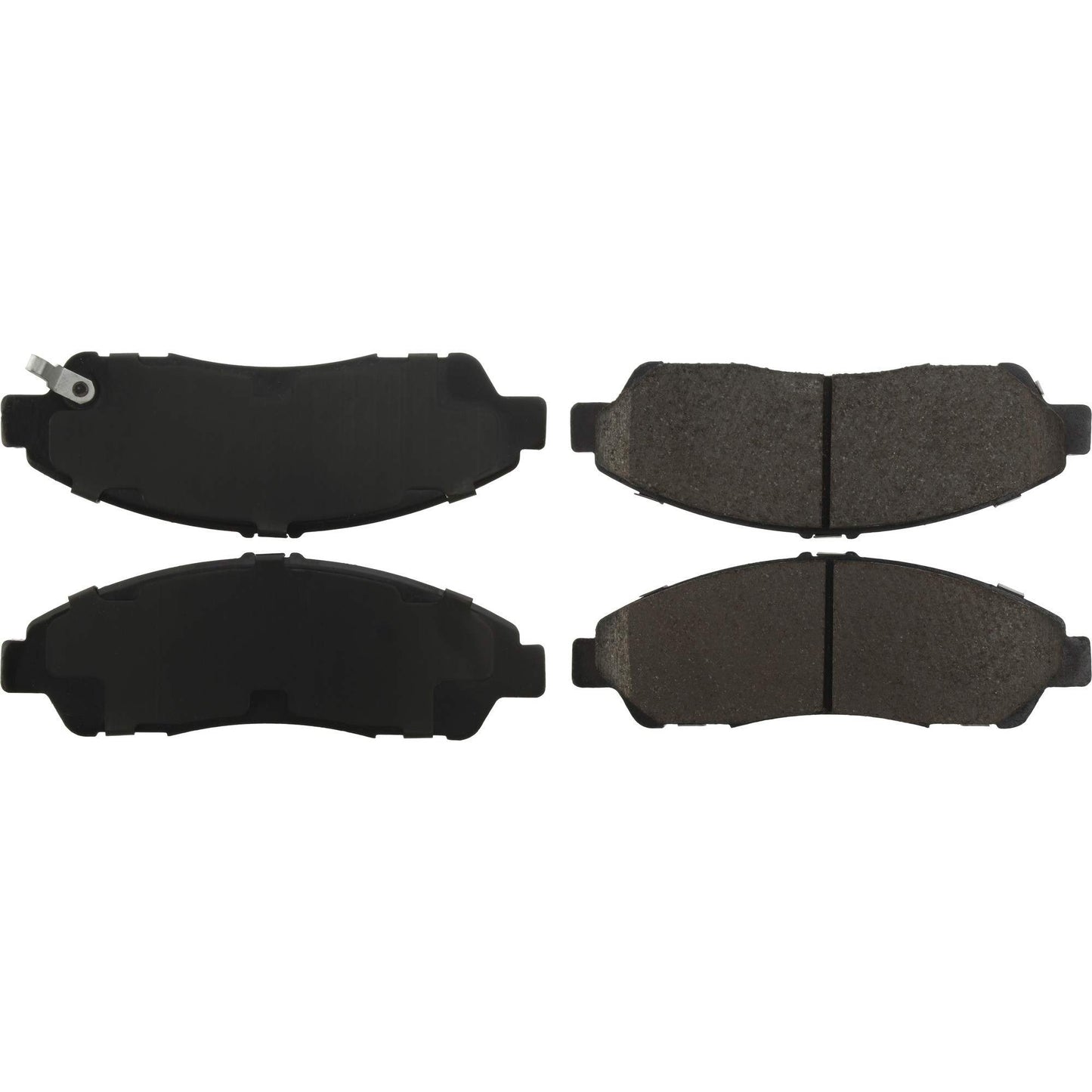 StopTech Street Brake Pads; Front With Shims