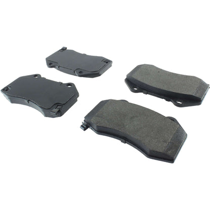 StopTech Street Brake Pads; Front With Shims And Hardware