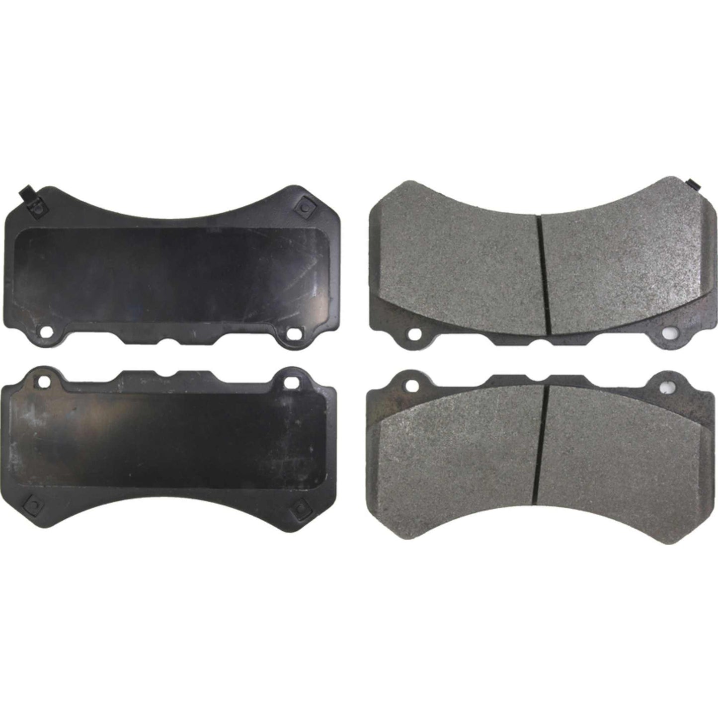 StopTech Street Brake Pads; Front With Shims