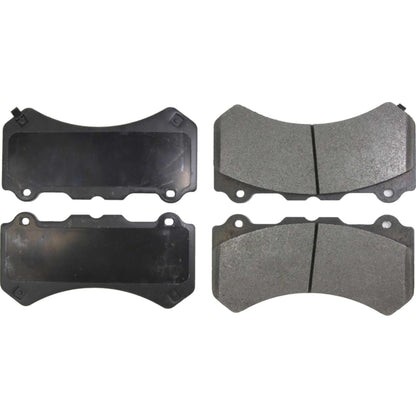 StopTech Street Brake Pads; Front With Shims