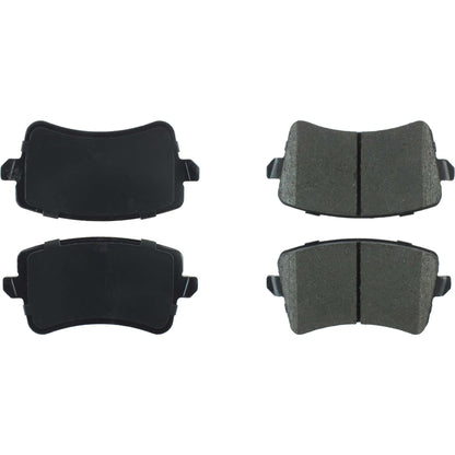 StopTech Street Brake Pads; Rear With Shims