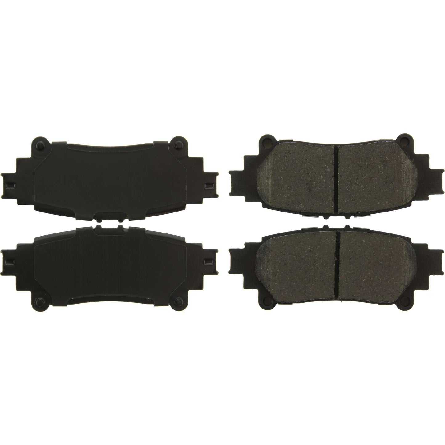StopTech Street Brake Pads; Rear With Shims