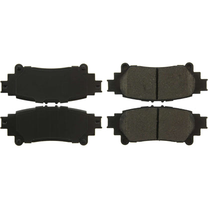 StopTech Street Brake Pads; Rear With Shims