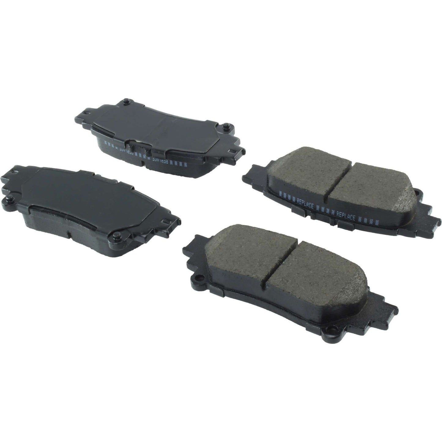 StopTech Street Brake Pads; Rear With Shims