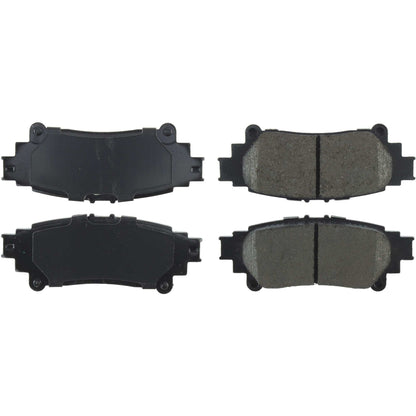 StopTech Street Brake Pads; Rear With Shims