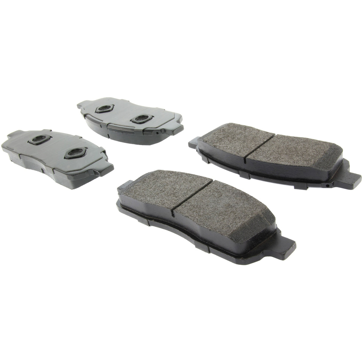 StopTech Street Brake Pads; Front With Shims
