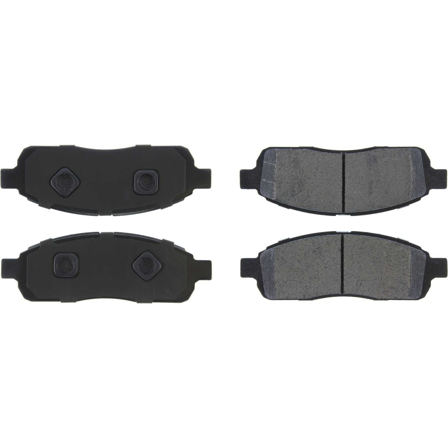 StopTech Street Brake Pads; Front With Shims