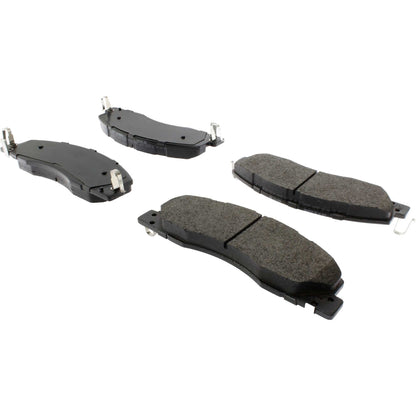 StopTech Street Brake Pads; Front With Shims And Hardware