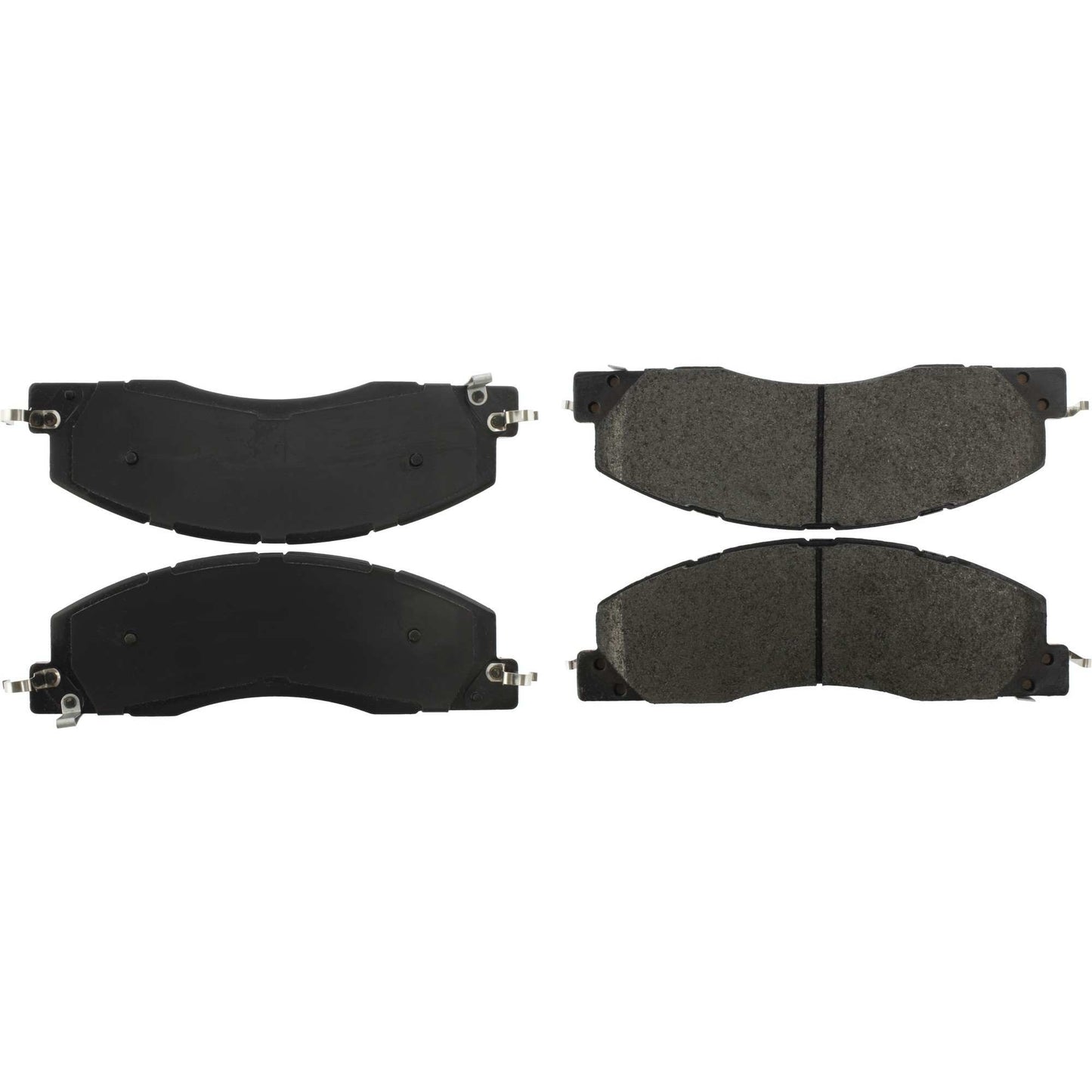 StopTech Street Brake Pads; Front With Shims And Hardware