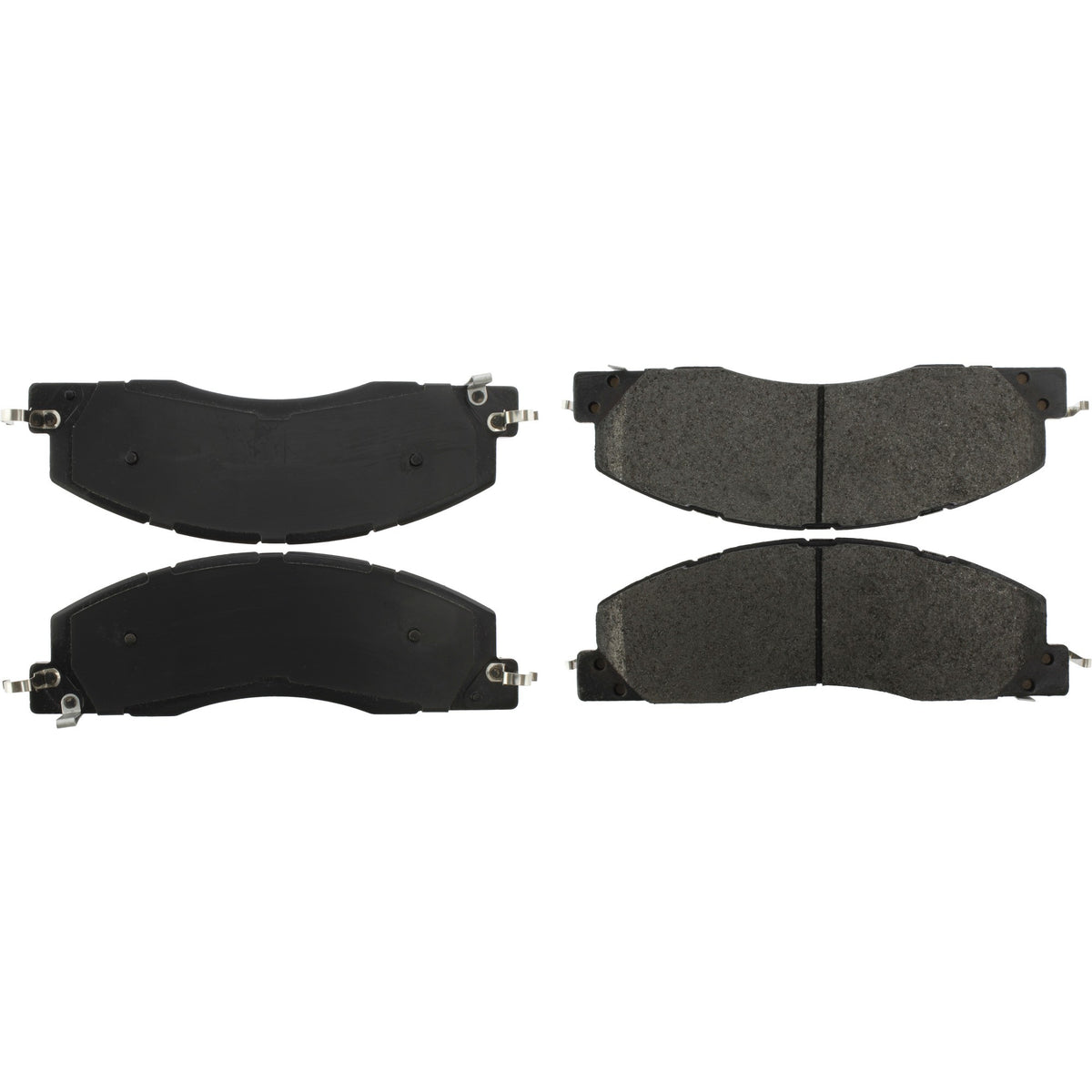 StopTech Street Brake Pads; Front With Shims And Hardware