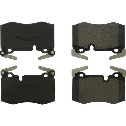 StopTech Street Brake Pads; Front With Shims
