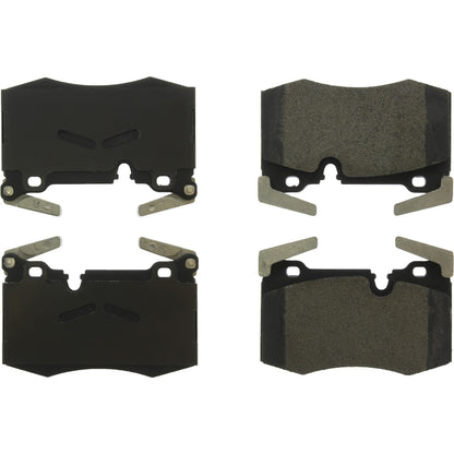 StopTech Street Brake Pads; Front With Shims