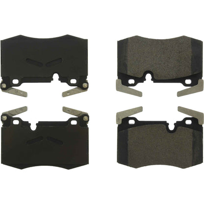 StopTech Street Brake Pads; Front With Shims
