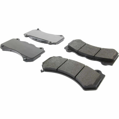 StopTech Street Brake Pads; Front With Shims And Hardware