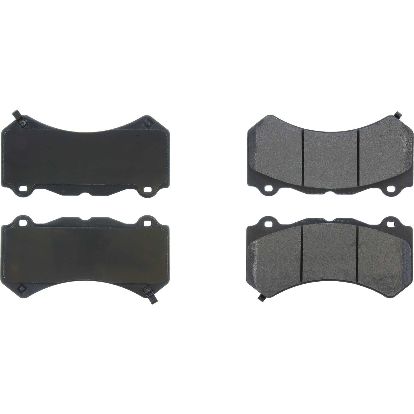 StopTech Street Brake Pads; Front With Shims And Hardware