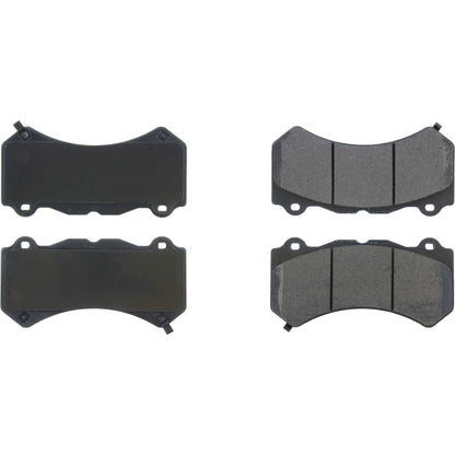 StopTech Street Brake Pads; Front With Shims And Hardware
