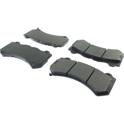 StopTech Street Brake Pads; Front With Shims