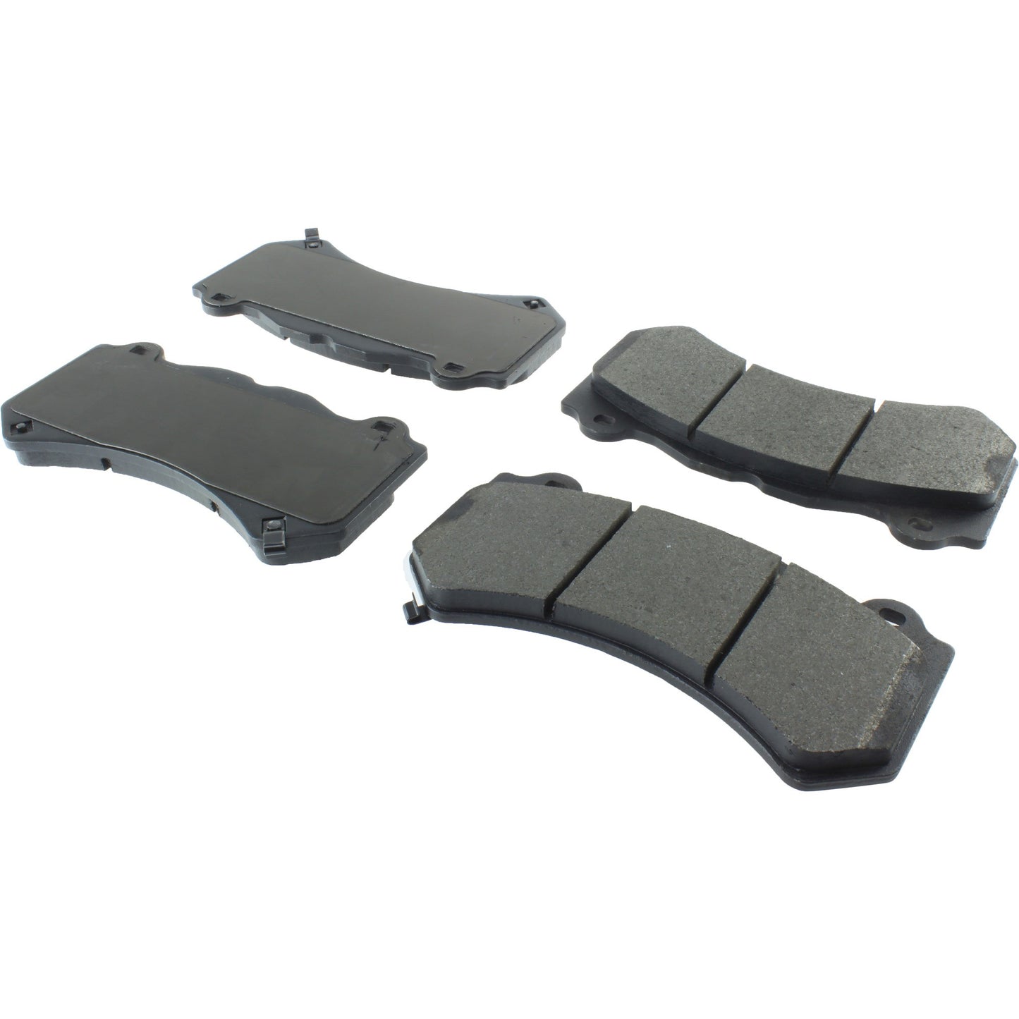 StopTech Street Brake Pads; Front With Shims