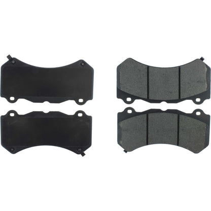 StopTech Street Brake Pads; Front With Shims