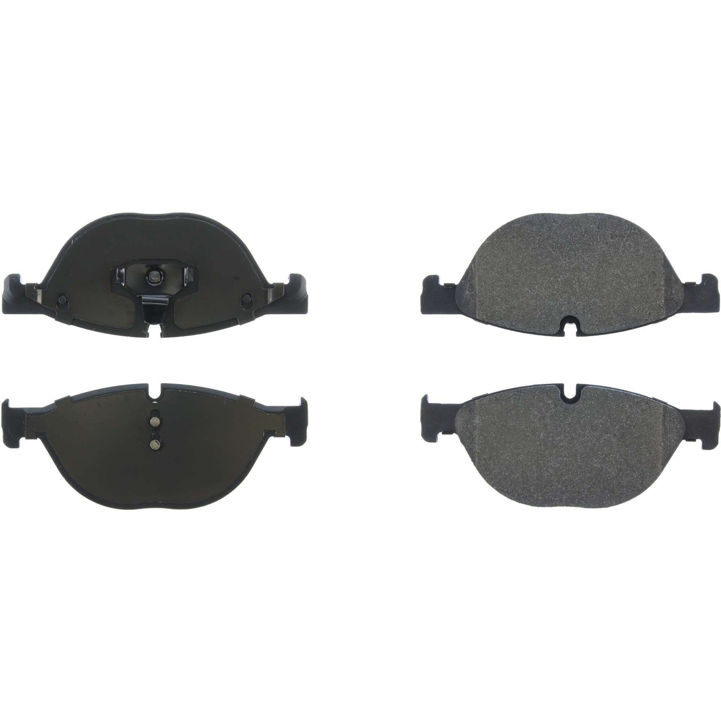 StopTech Street Brake Pads; Front With Shims