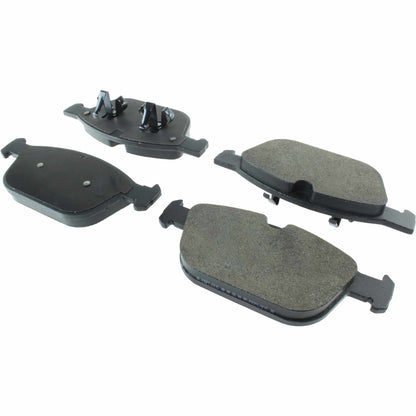 StopTech Street Brake Pads; Front With Shims And Hardware