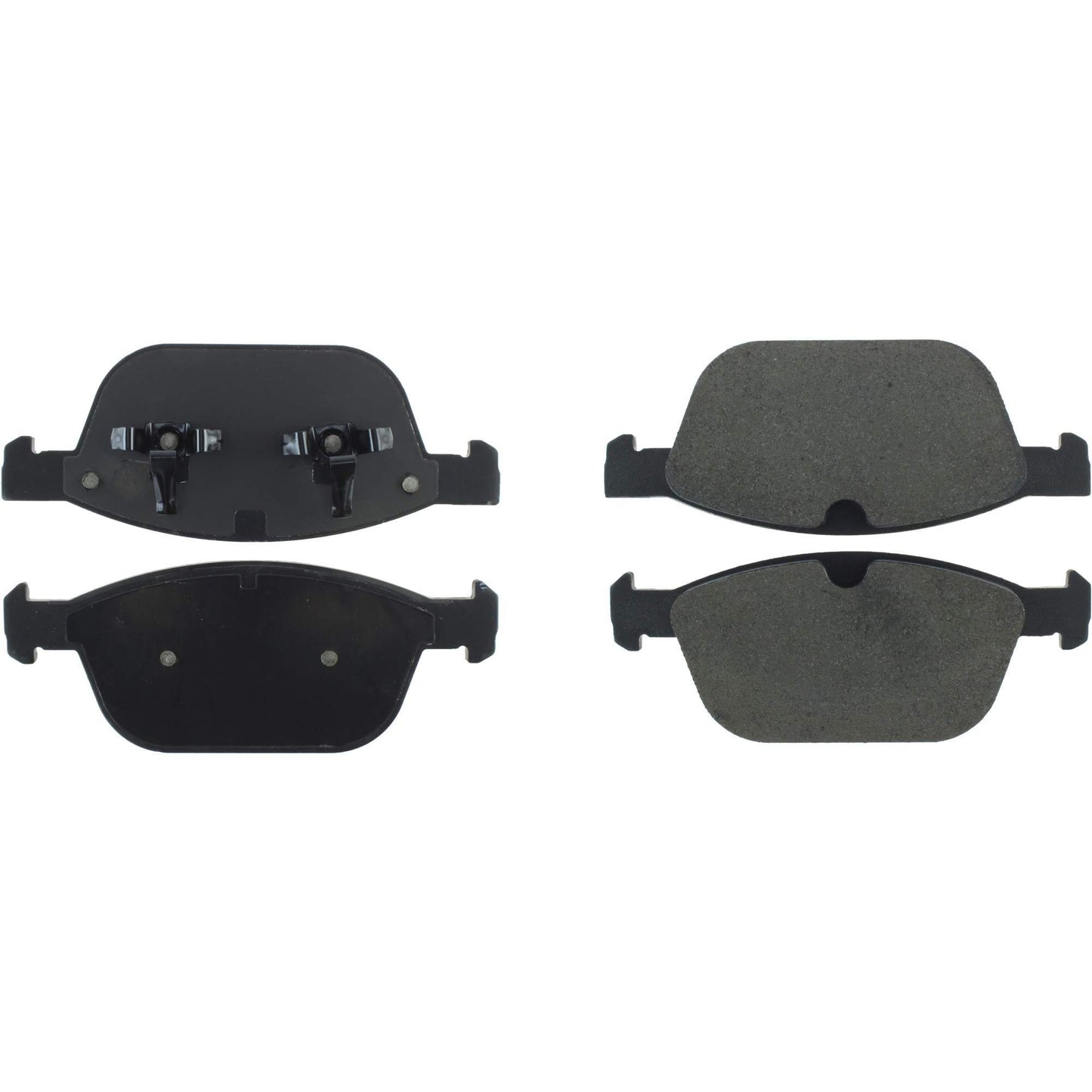 StopTech Street Brake Pads; Front With Shims And Hardware