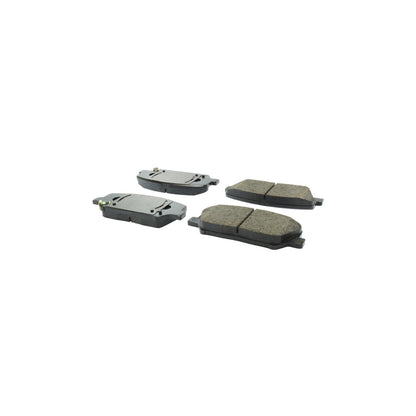 StopTech Street Brake Pads; Front With Shims