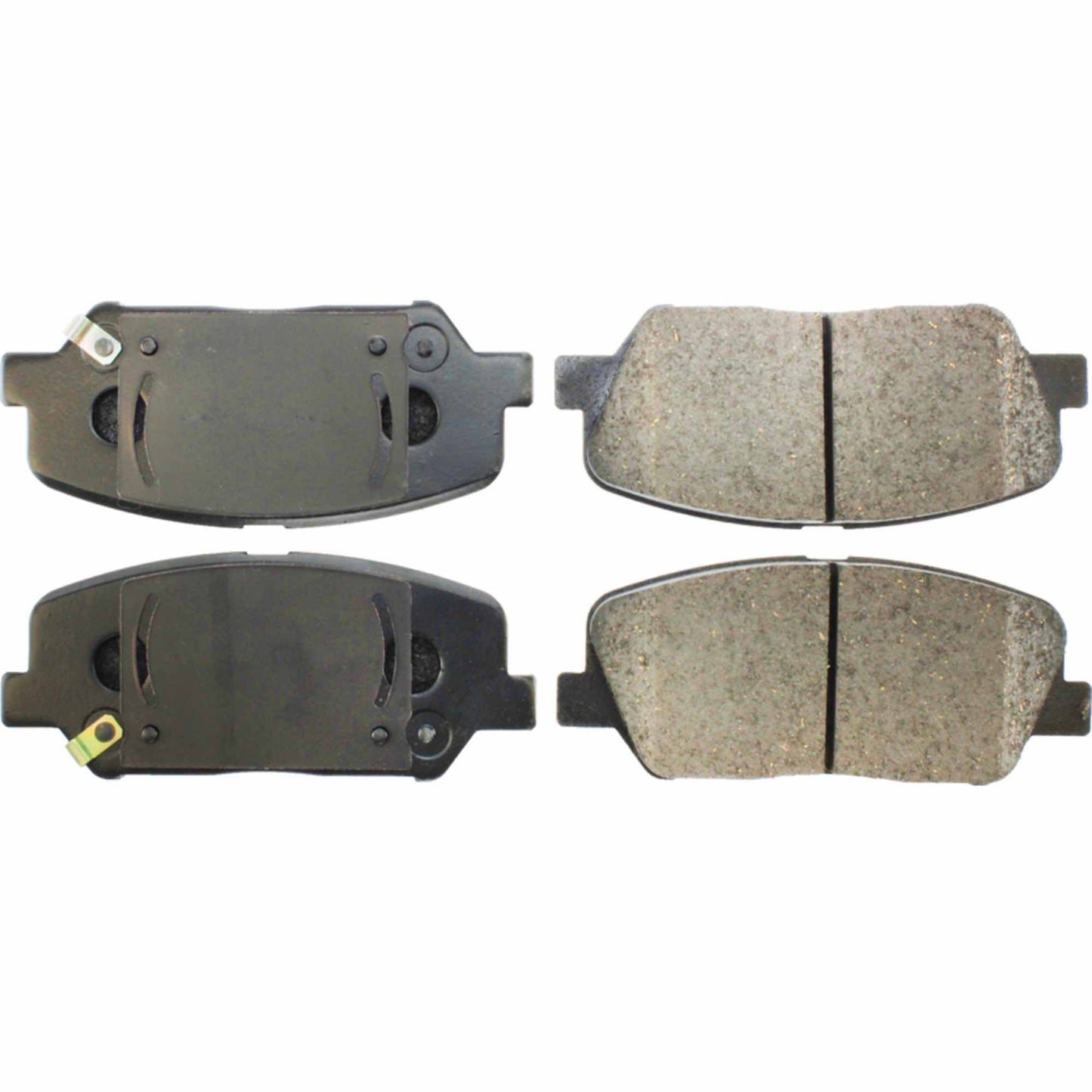 StopTech Street Brake Pads; Front With Shims