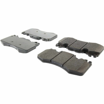 StopTech Street Brake Pads; Front With Shims