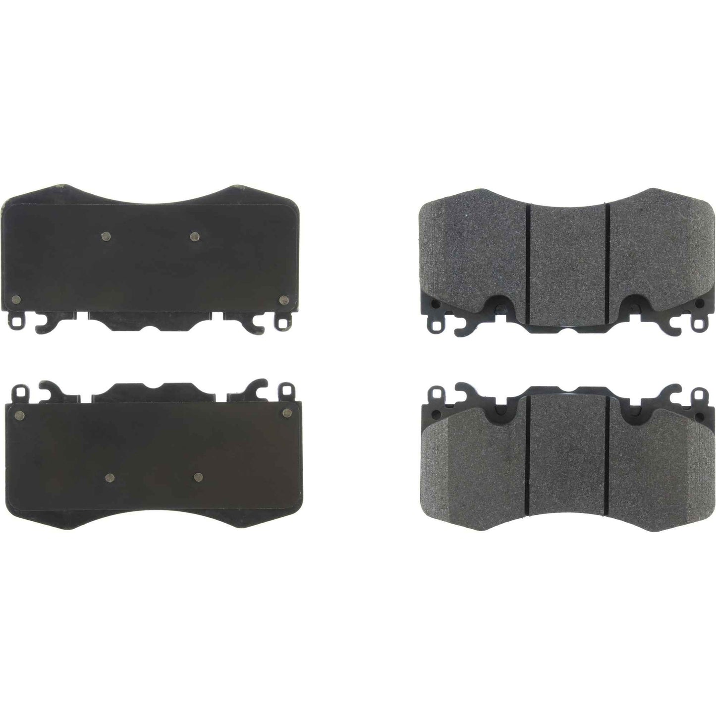 StopTech Street Brake Pads; Front With Shims