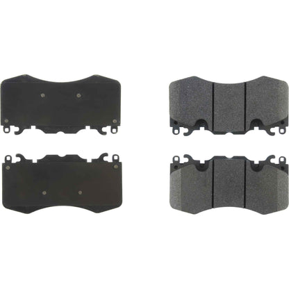 StopTech Street Brake Pads; Front With Shims