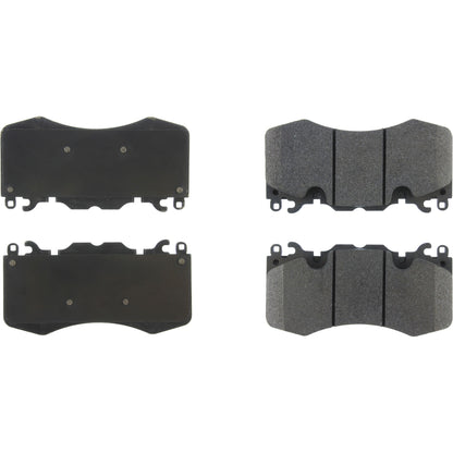 StopTech Street Brake Pads; Front With Shims