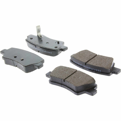 StopTech Street Brake Pads; Rear With Shims