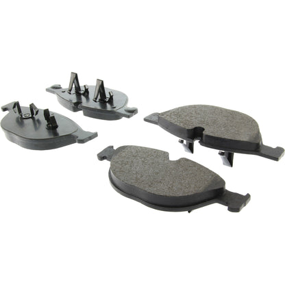 StopTech Street Brake Pads; Front With Shims