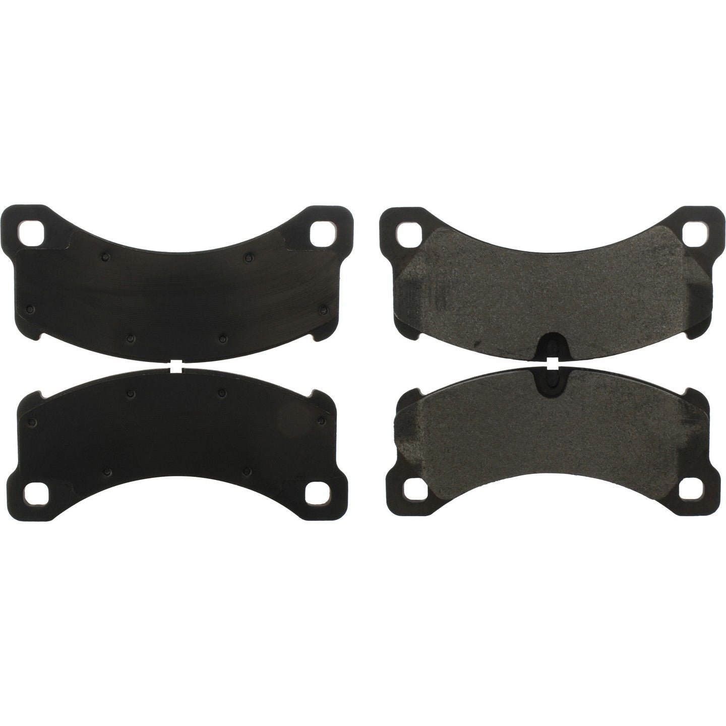 StopTech Street Brake Pads; Front With Shims And Hardware