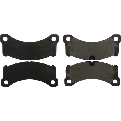 StopTech Street Brake Pads; Front With Shims And Hardware