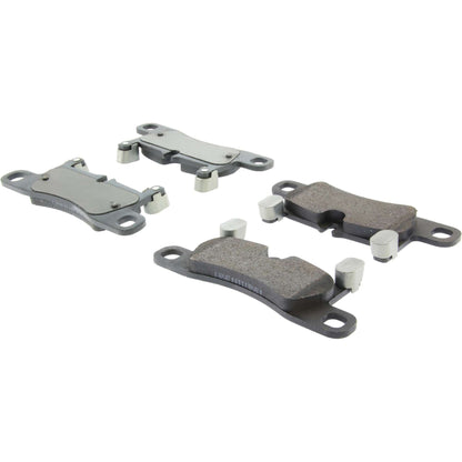 StopTech Street Brake Pads; Rear With Shims