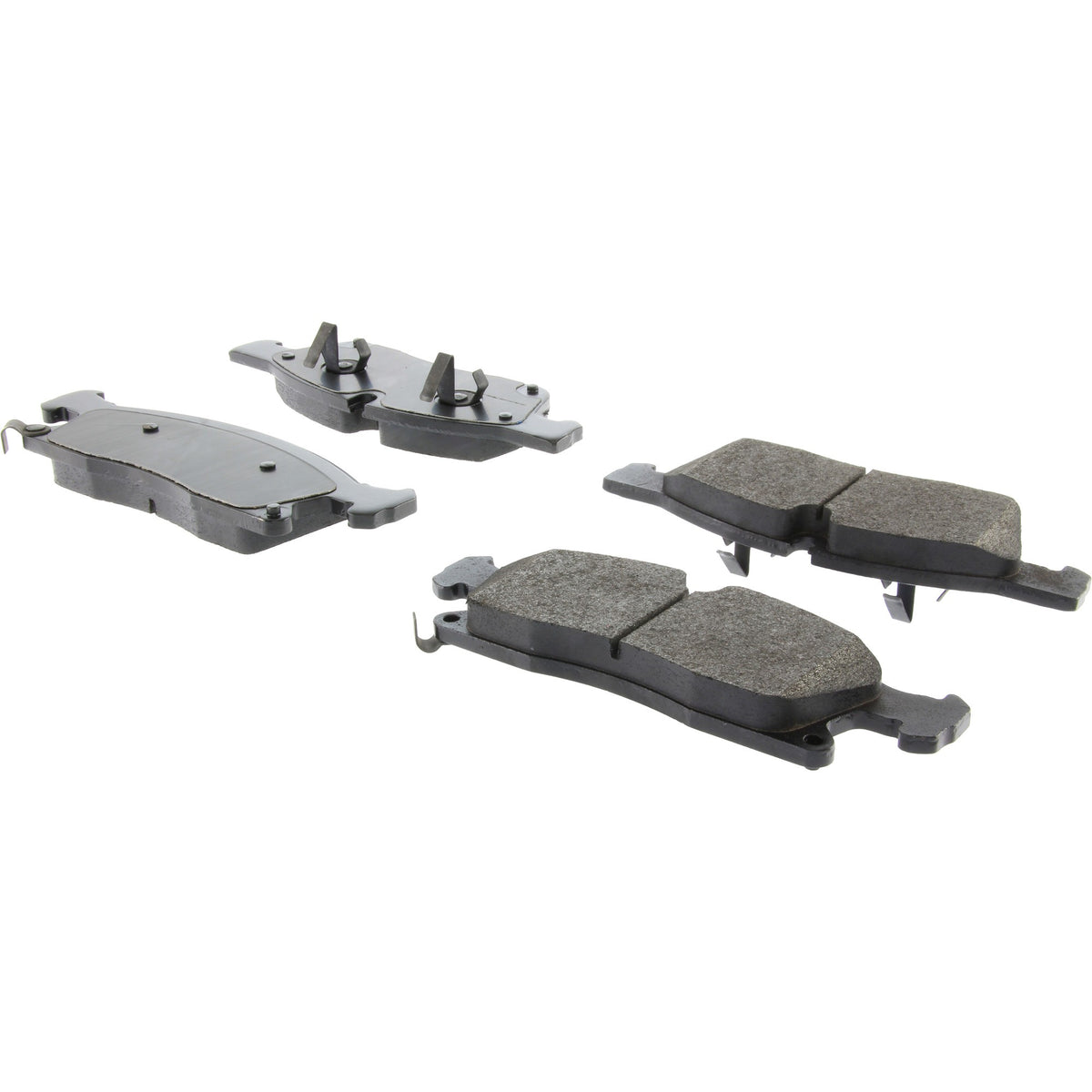 StopTech Street Brake Pads; Front With Shims