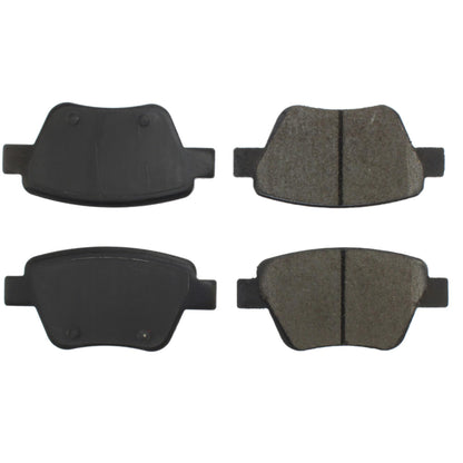 StopTech  Street Brake Pads; Rear With Shims