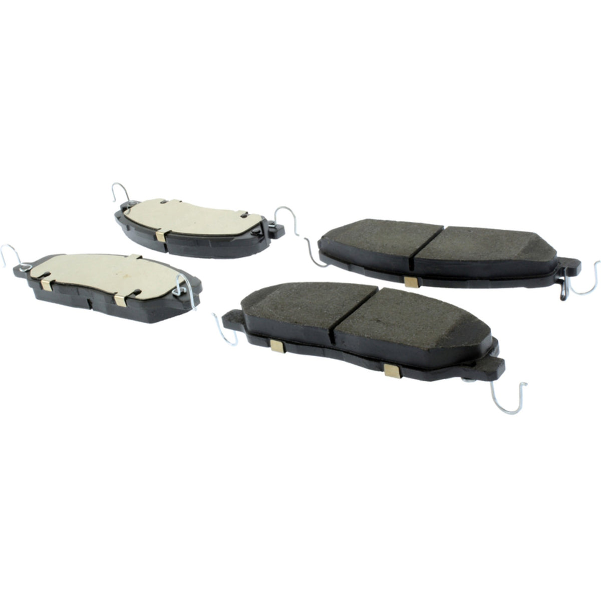 StopTech Street Brake Pads; Front With Shims