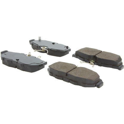 StopTech Street Brake Pads; Rear With Shims