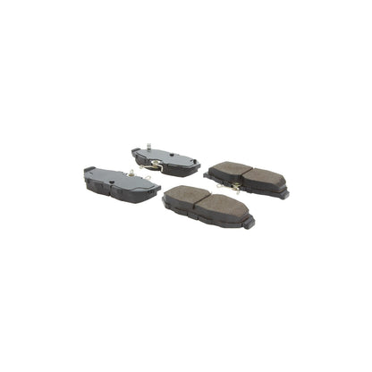 StopTech Street Brake Pads; Rear With Shims