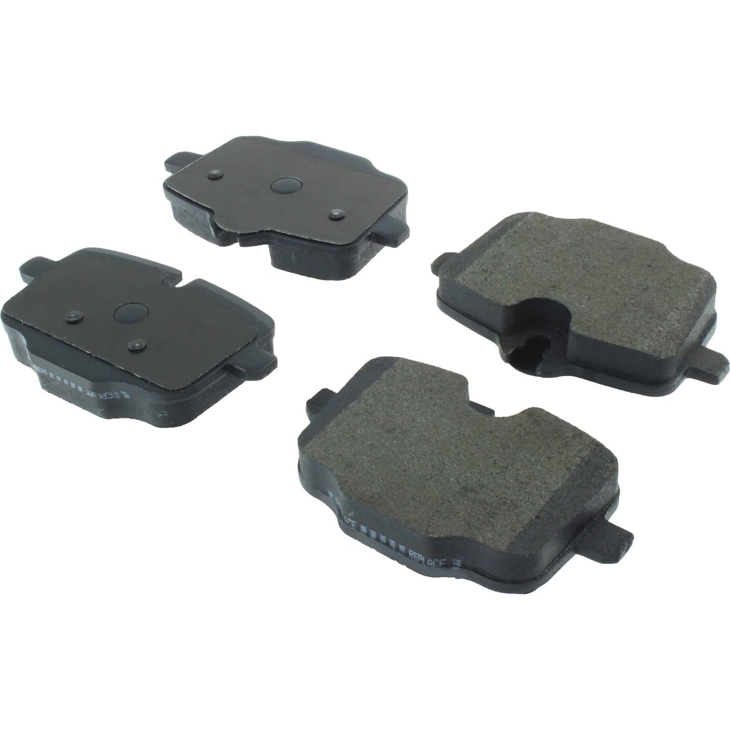 StopTech Street Brake Pads; Rear With Shims And Hardware