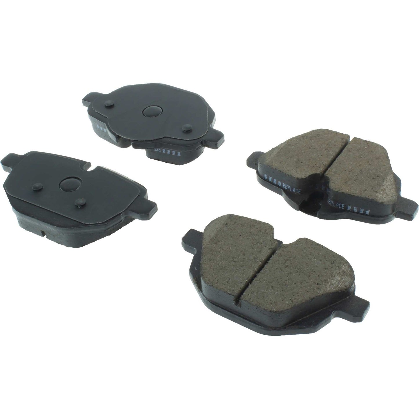 StopTech Street Brake Pads; Rear With Shims And Hardware