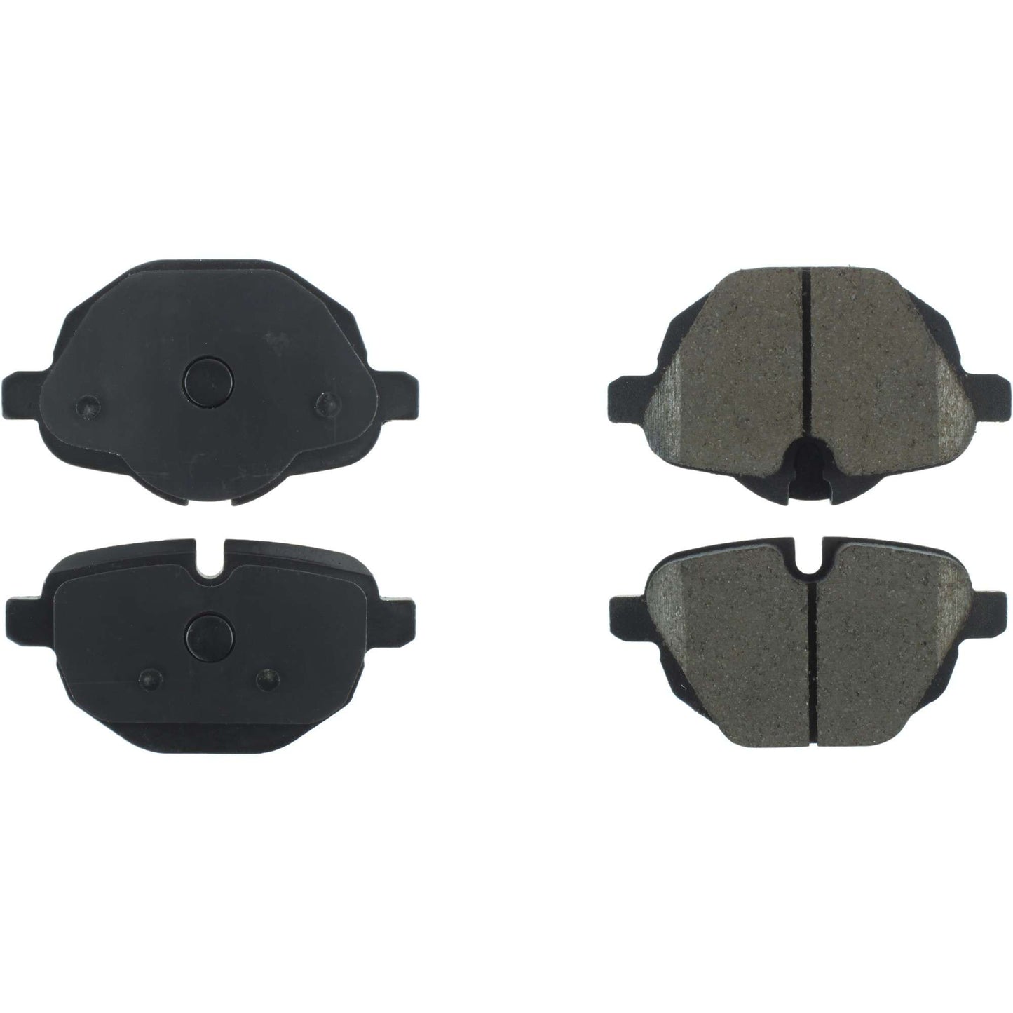 StopTech Street Brake Pads; Rear With Shims And Hardware