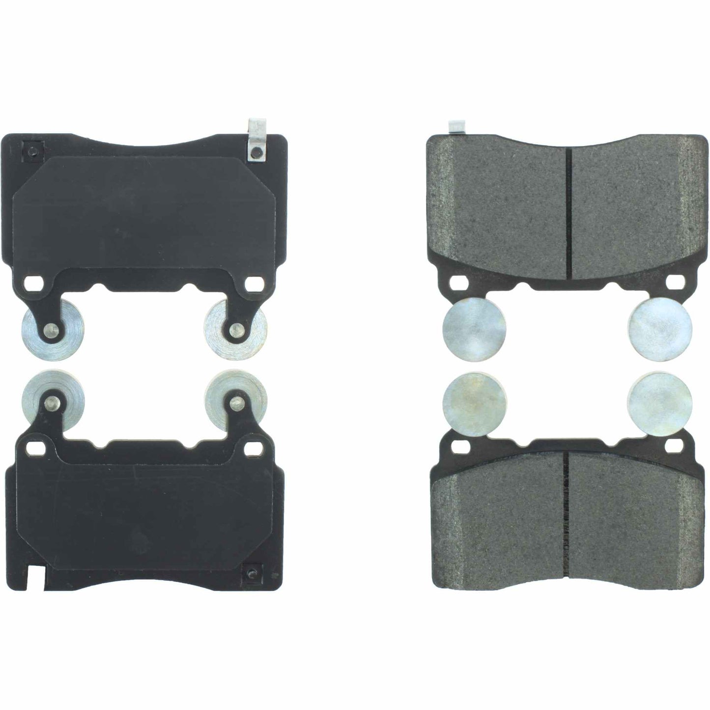 StopTech Street Brake Pads; Front With Shims