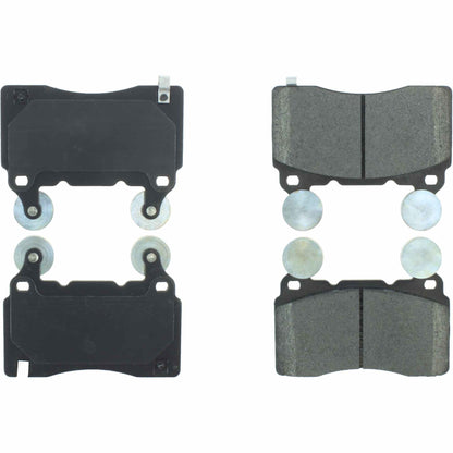 StopTech Street Brake Pads; Front With Shims