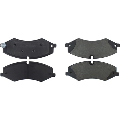 StopTech Street Brake Pads; Front With Shims
