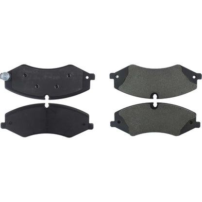 StopTech Street Brake Pads; Front With Shims