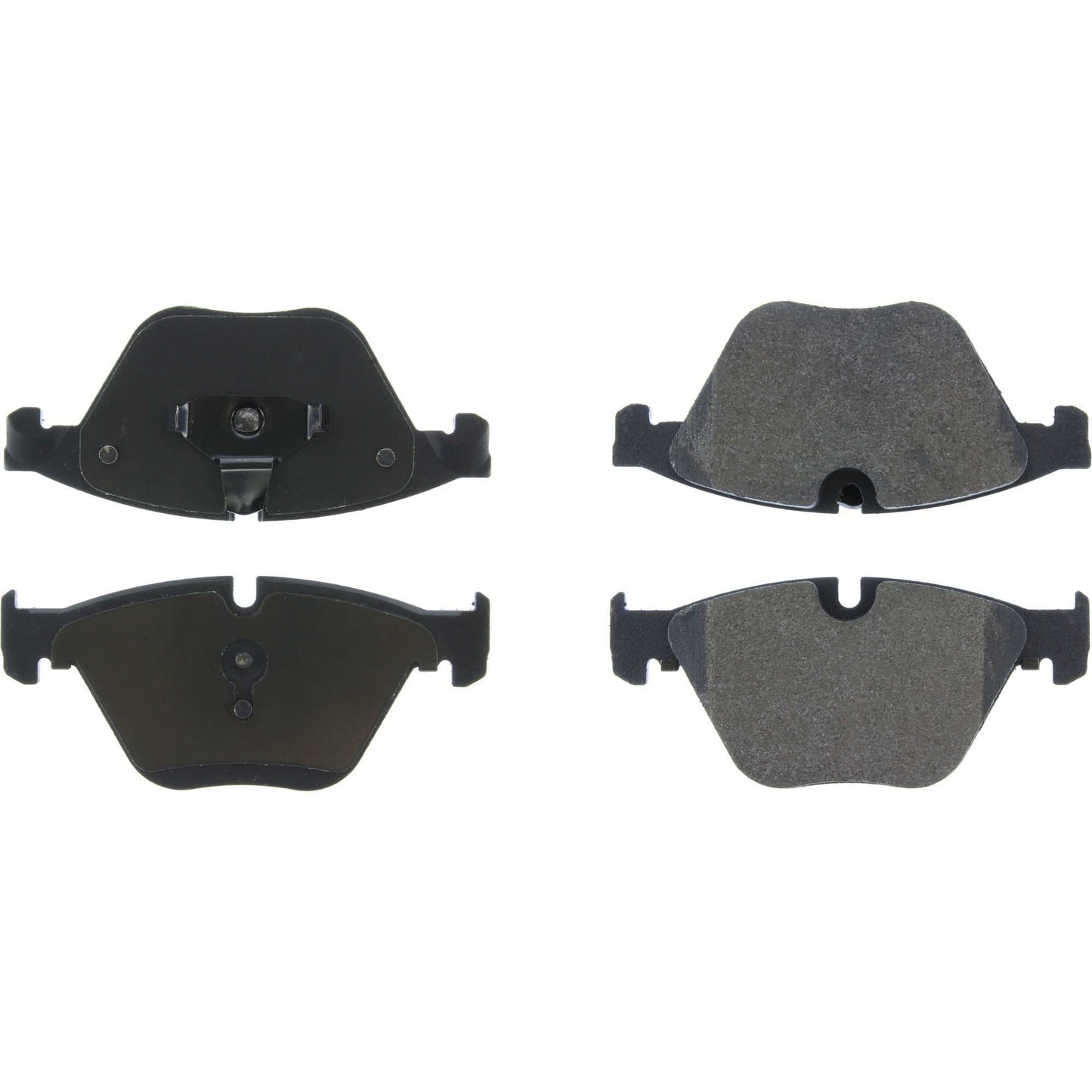 StopTech Street Brake Pads; Front With Shims